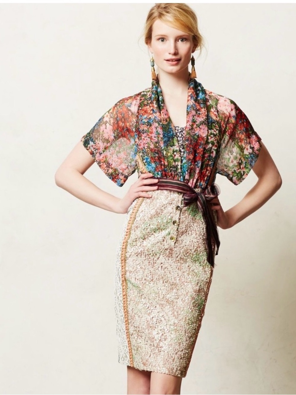 Beguile by Byron Lars "Lana" dress  for Anthropologie